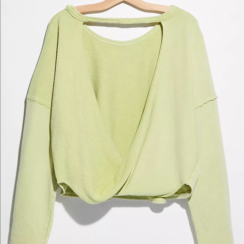 Free People slouchy hoodie